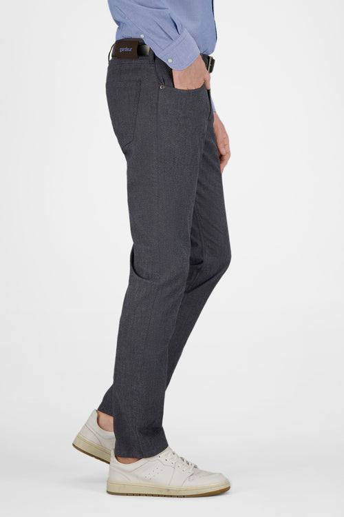 Gardeur Men Herren Hose BILL-3 - Modern Fit - BILL-3-412471-1097 - dunkelgrau - Grau