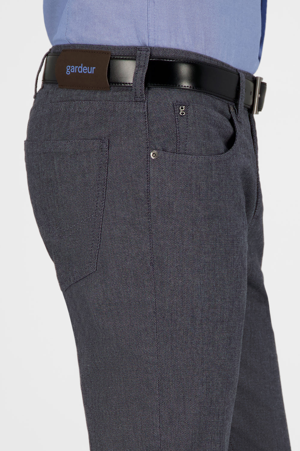 Gardeur Men Herren Hose BILL-3 - Modern Fit - BILL-3-412471-1097 - dunkelgrau - Grau