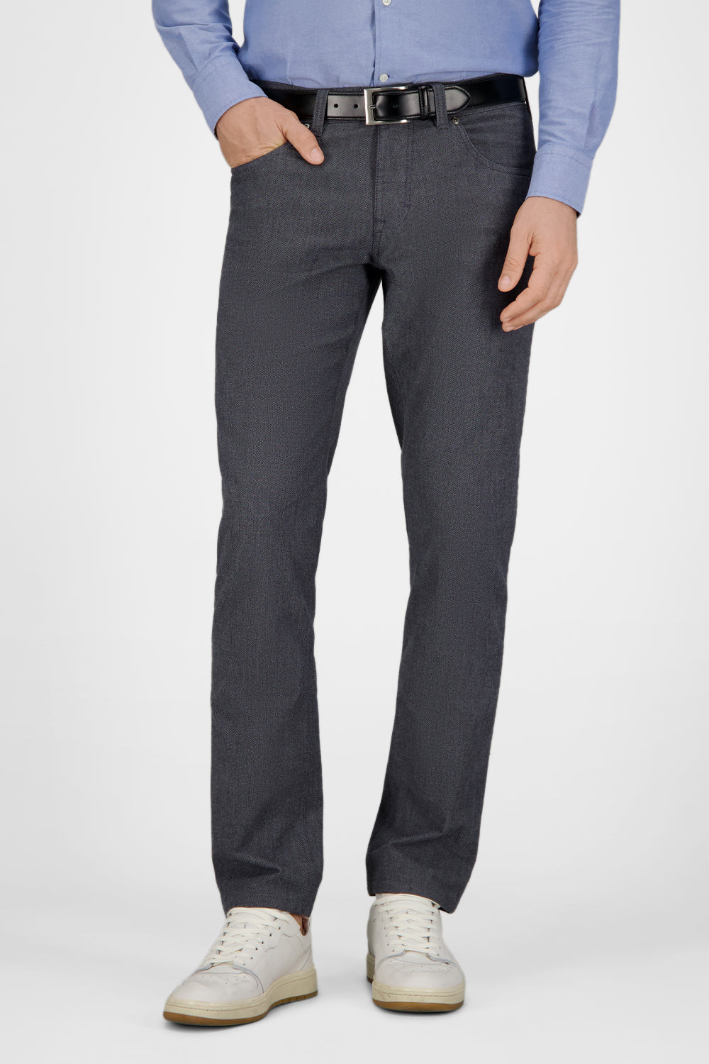 Gardeur Men Herren Hose BILL-3 - Modern Fit - BILL-3-412471-1097 - dunkelgrau - Grau