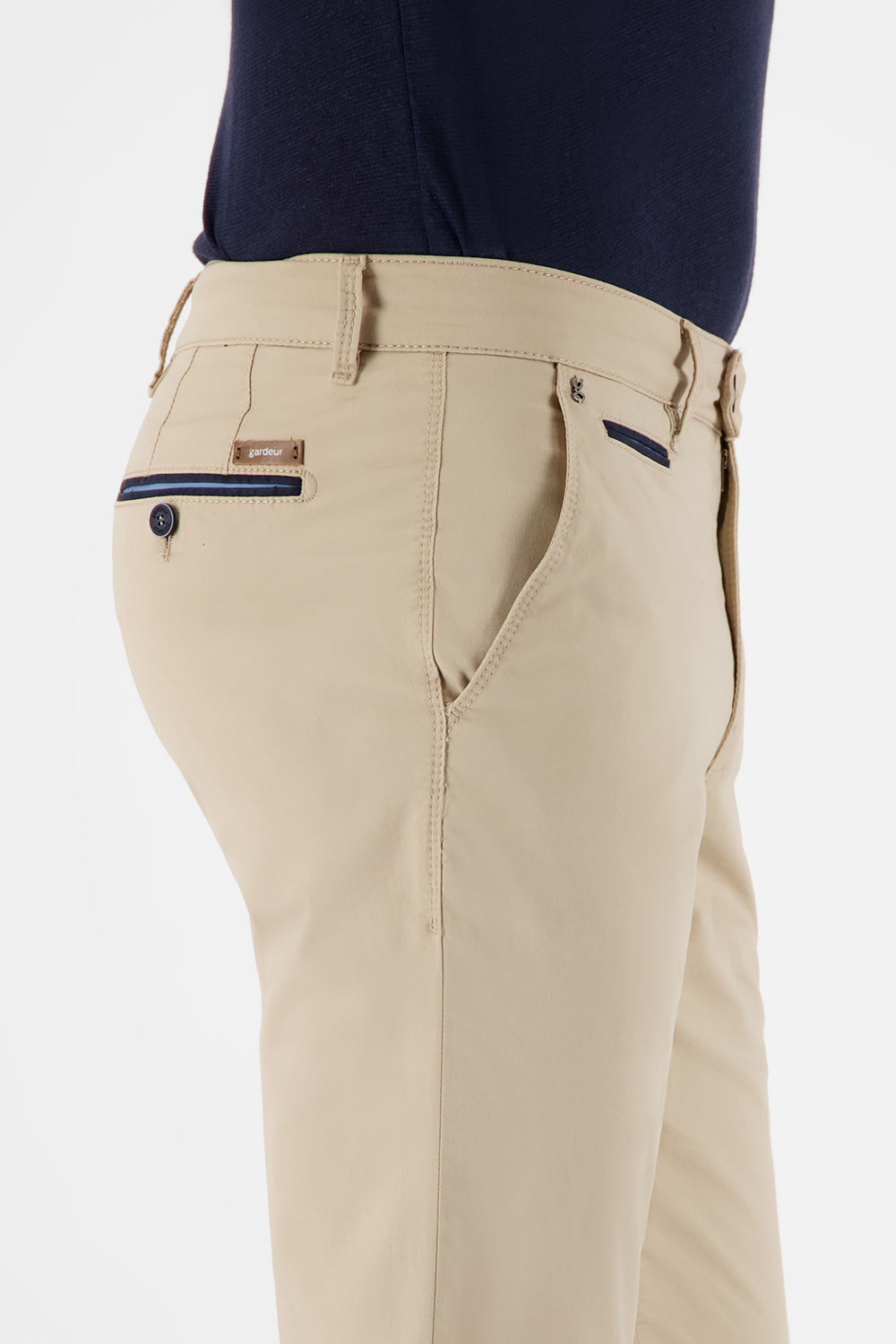 Gardeur Men Herren Hose BENNY-3 - Modern Fit - BENNY-3-412941-14 - beige - Beige