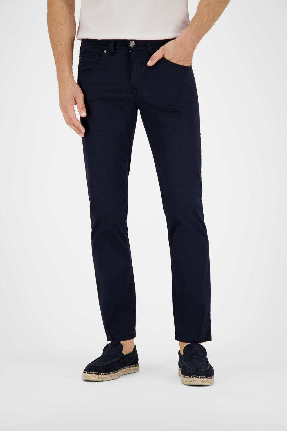 Gardeur Men Herren Hose BILL-3 - Modern Fit - BILL-3-412941-68 - marine - Blau