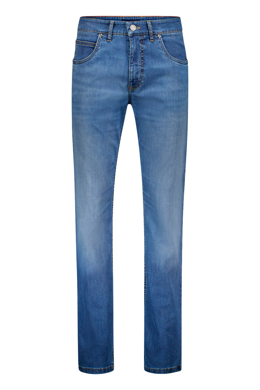 Gardeur Men Herren Hose BRADLEY-1 - Modern Fit - BRADLEY-1-470771-7166 - light stone used - Blau