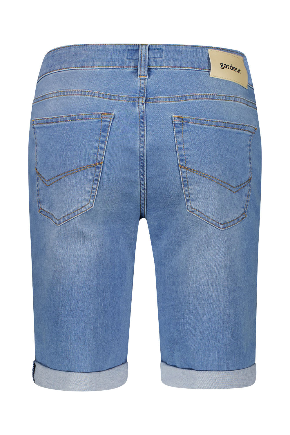 Gardeur Men Herren Hose JOHN-3 - Modern Fit - JOHN-3-471201-7166 - light stone used - Blau