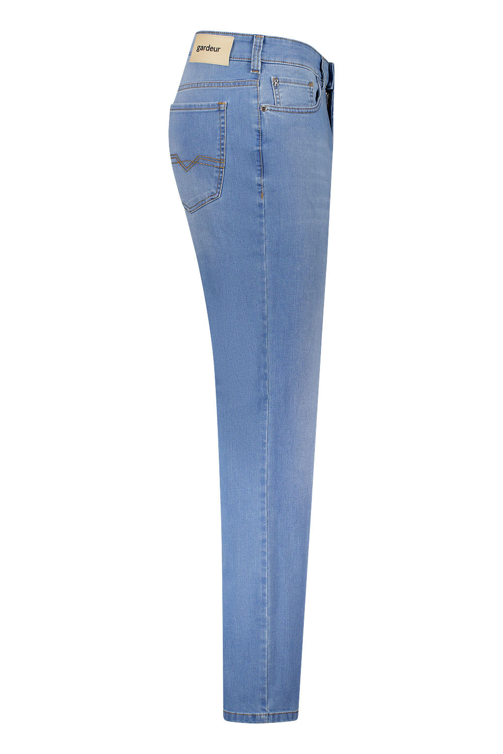 Gardeur Men Herren Hose NEVIO-20 - Regular Fit - NEVIO-20-471201-7166 - light stone used - Blau