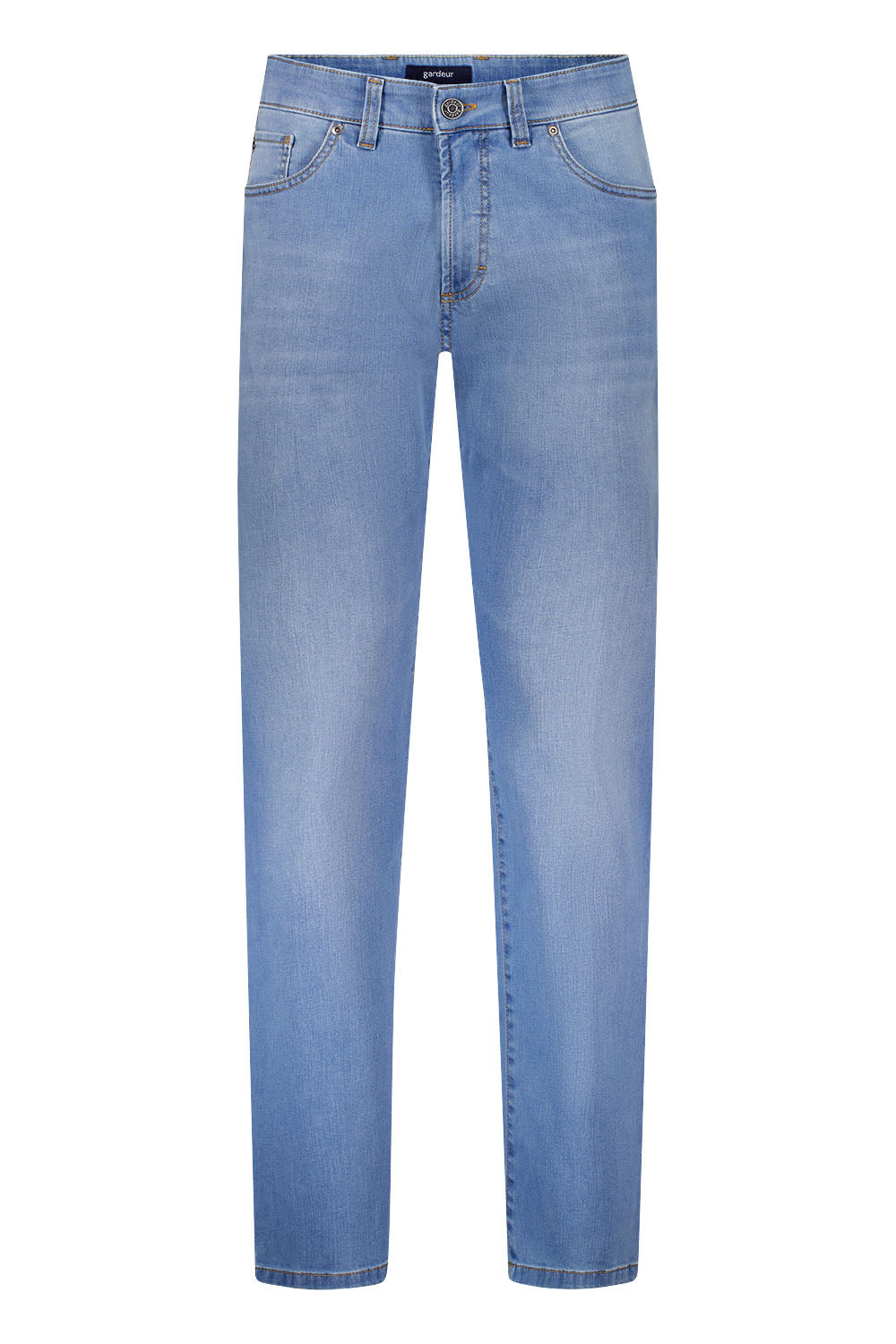 Gardeur Men Herren Hose NEVIO-20 - Regular Fit - NEVIO-20-471201-7166 - light stone used - Blau