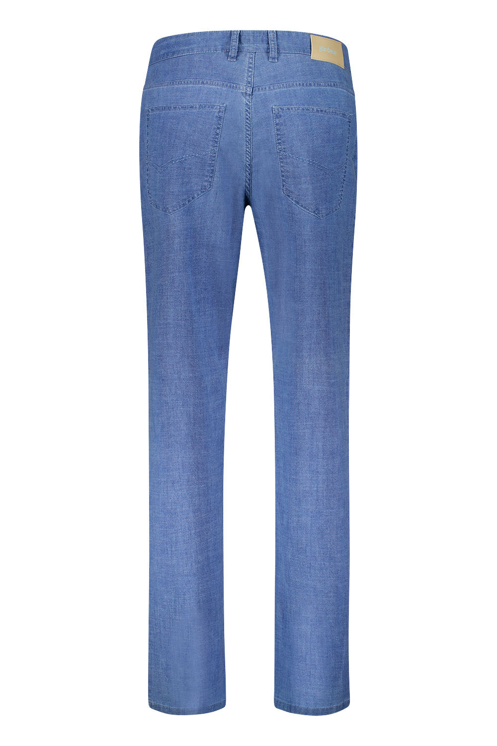 Gardeur Men Herren Hose REZA - Relaxed Fit - REZA-471531-7166 - light stone used - Blau