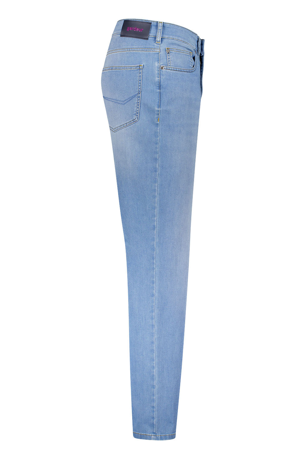 Gardeur Men Herren Hose REZA - Relaxed Fit - REZA-471691-7166 - light stone used - Blau