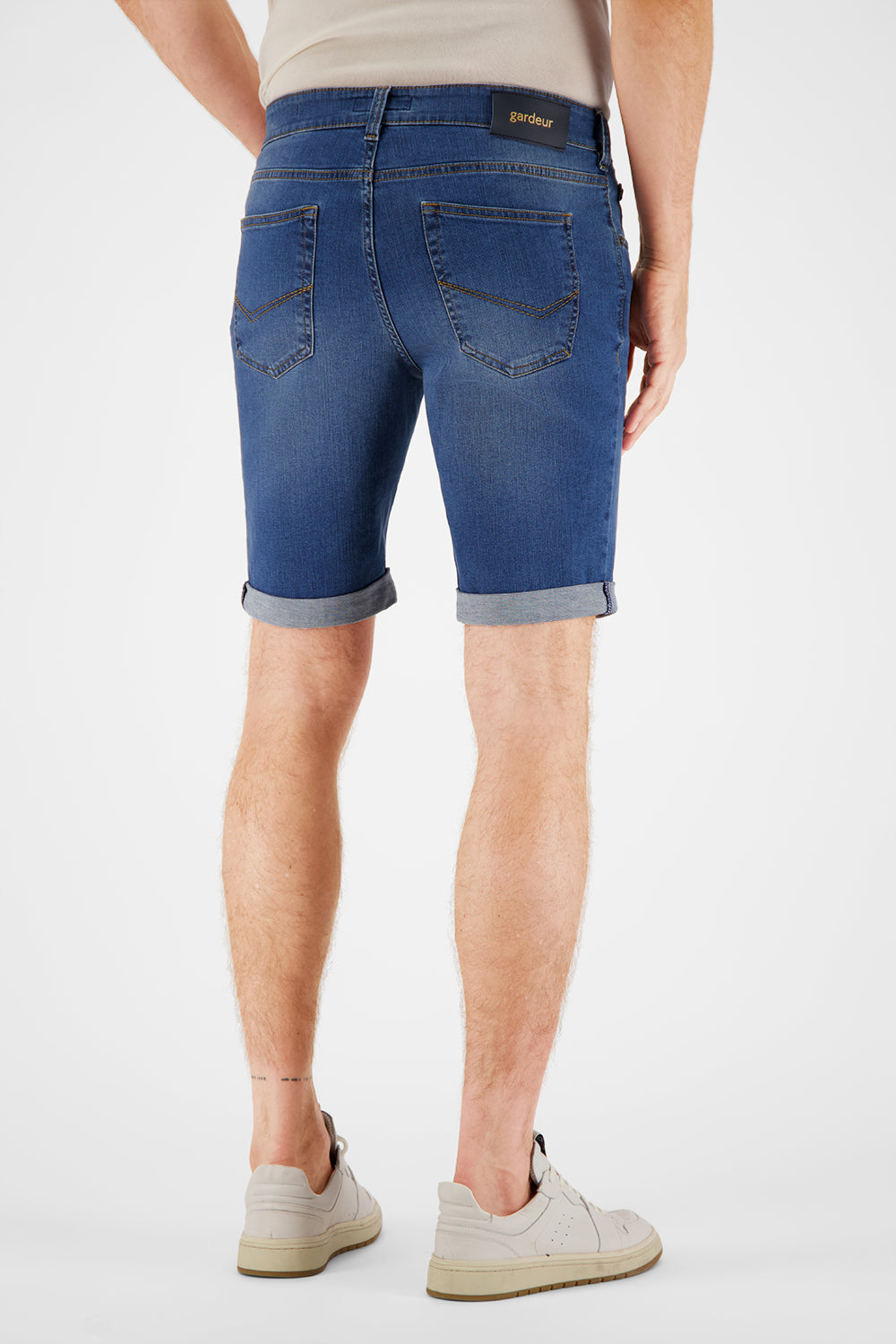 Gardeur Men Herren Hose JOHN-3 - Modern Fit - JOHN-3-471201-7167 - stone used - Blau