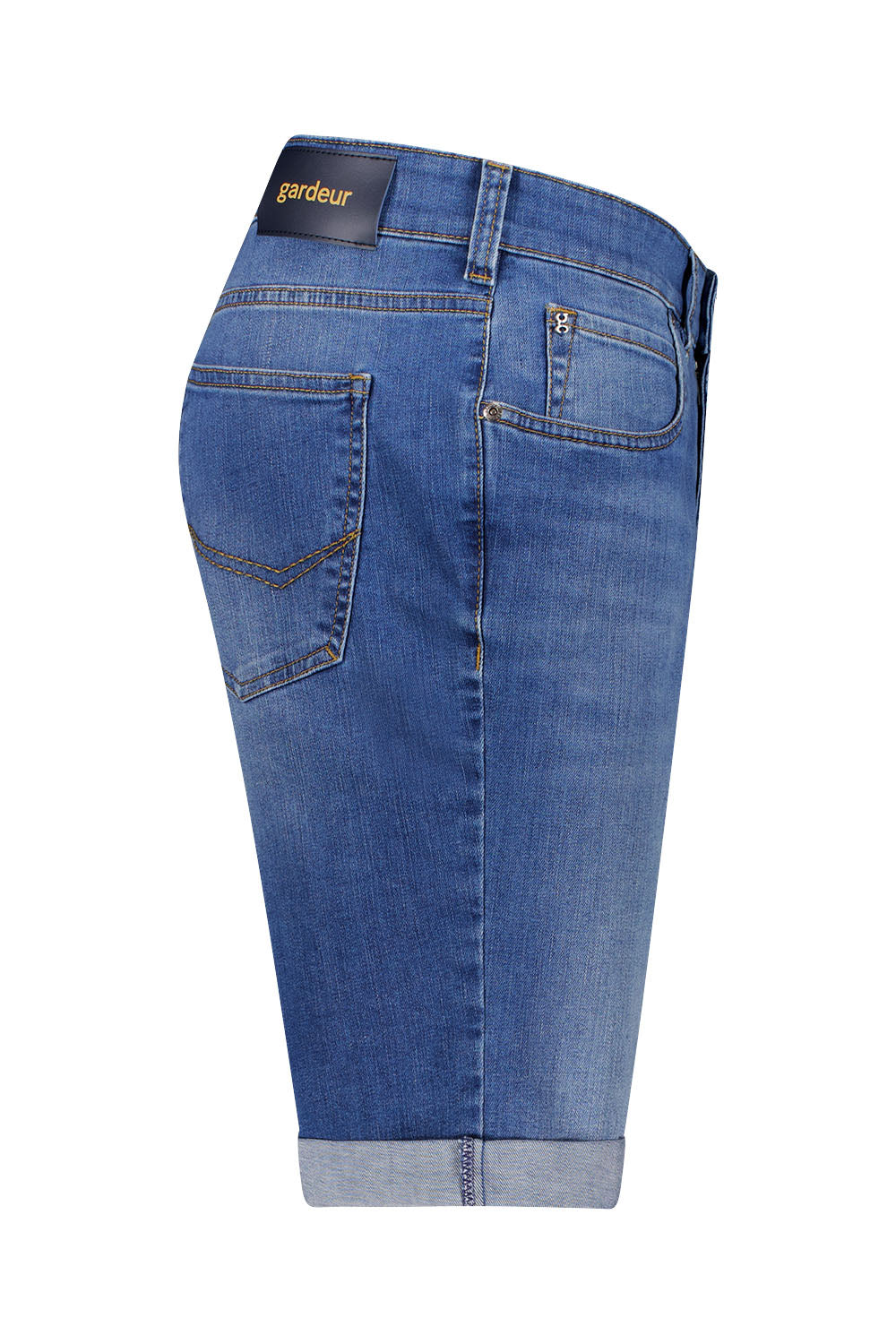 Gardeur Men Herren Hose JOHN-3 - Modern Fit - JOHN-3-471201-7167 - stone used - Blau