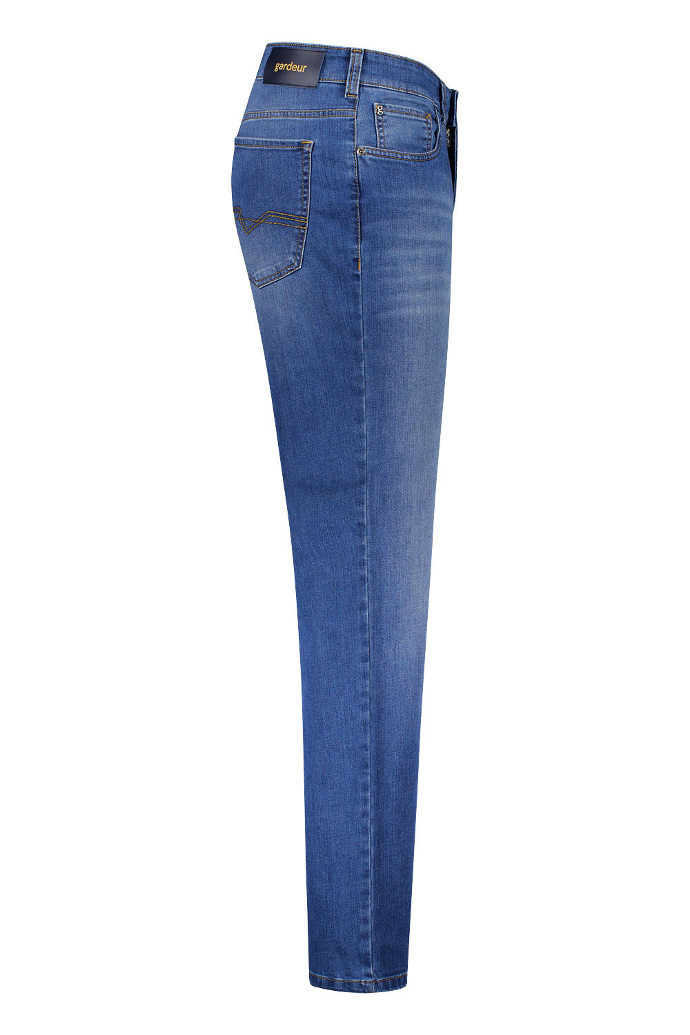 Gardeur Men Herren Hose NEVIO-20 - Regular Fit - NEVIO-20-471201-7167 - stone used - Blau