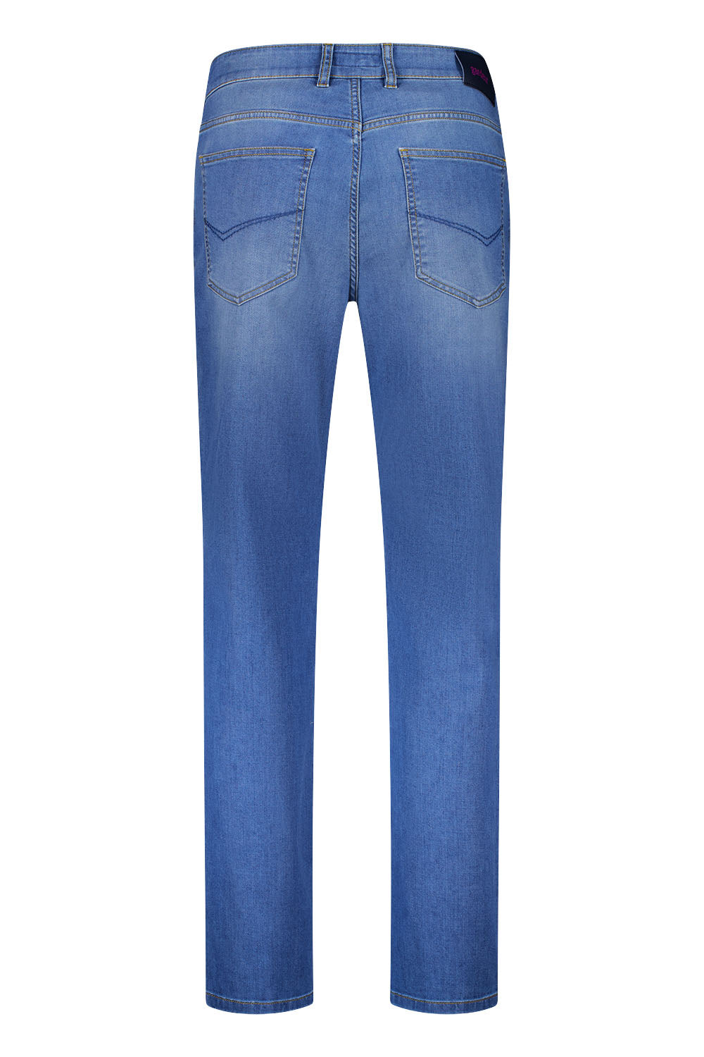 Gardeur Men Herren Hose REZA - Relaxed Fit - REZA-471691-7167 - stone used - Blau