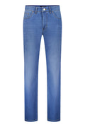 Gardeur Men Herren Hose REZA - Relaxed Fit - REZA-471691-7167 - stone used - Blau