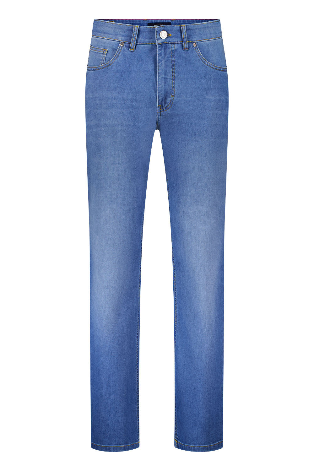 Gardeur Men Herren Hose REZA - Relaxed Fit - REZA-471691-7167 - stone used - Blau