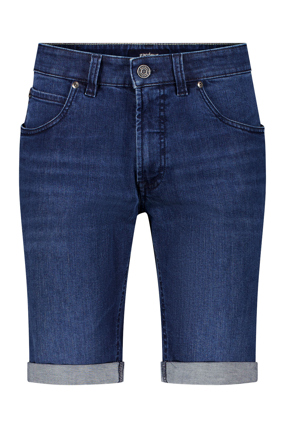 Gardeur Men Herren Hose JOHN-3 - Modern Fit - JOHN-3-471201-7168 - dark stone used - Blau