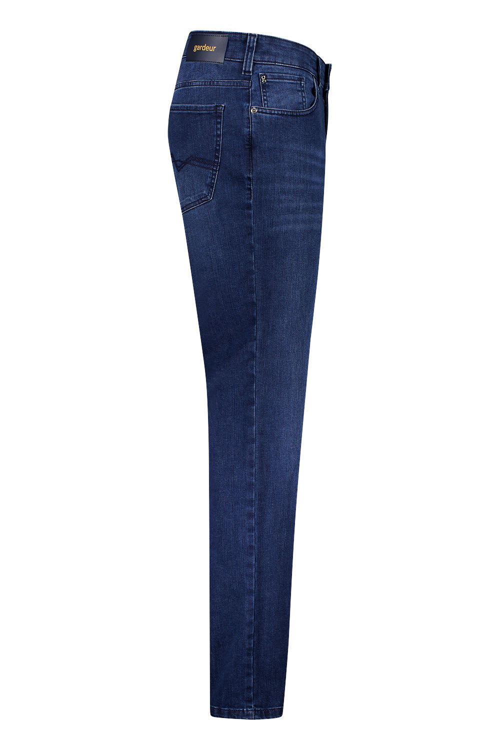 Gardeur Men Herren Hose NEVIO-20 - Regular Fit - NEVIO-20-471201-7168 - dark stone used - Blau