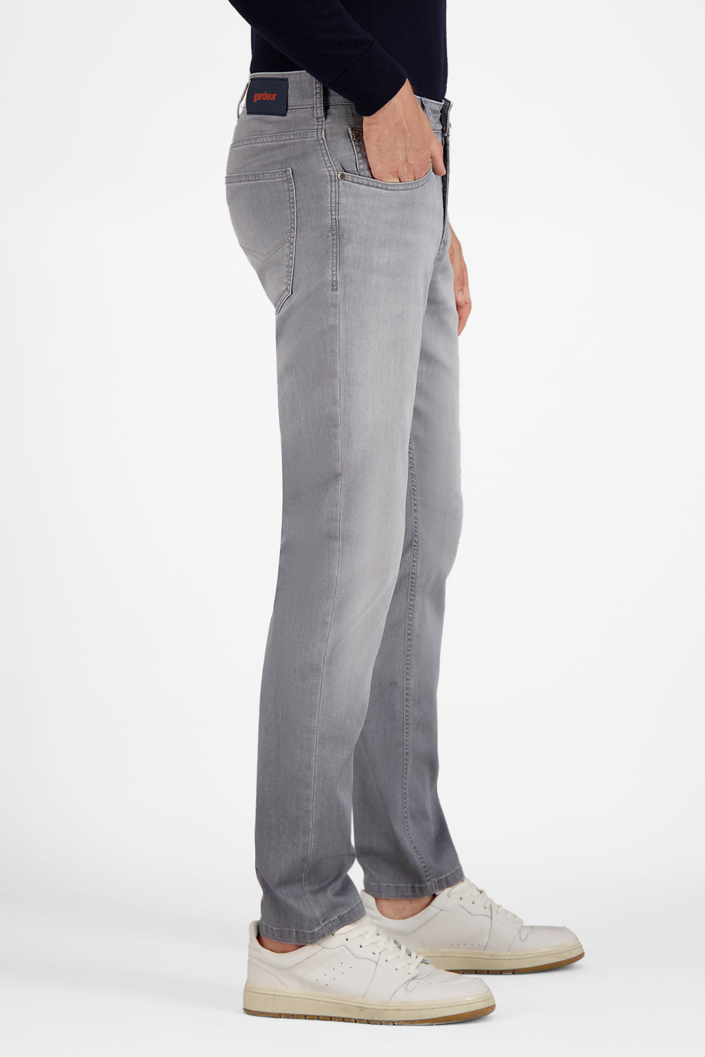Gardeur Men Herren Hose BRADLEY-1 - Modern Fit - BRADLEY-1-470771-7196 - pavement used - Grau