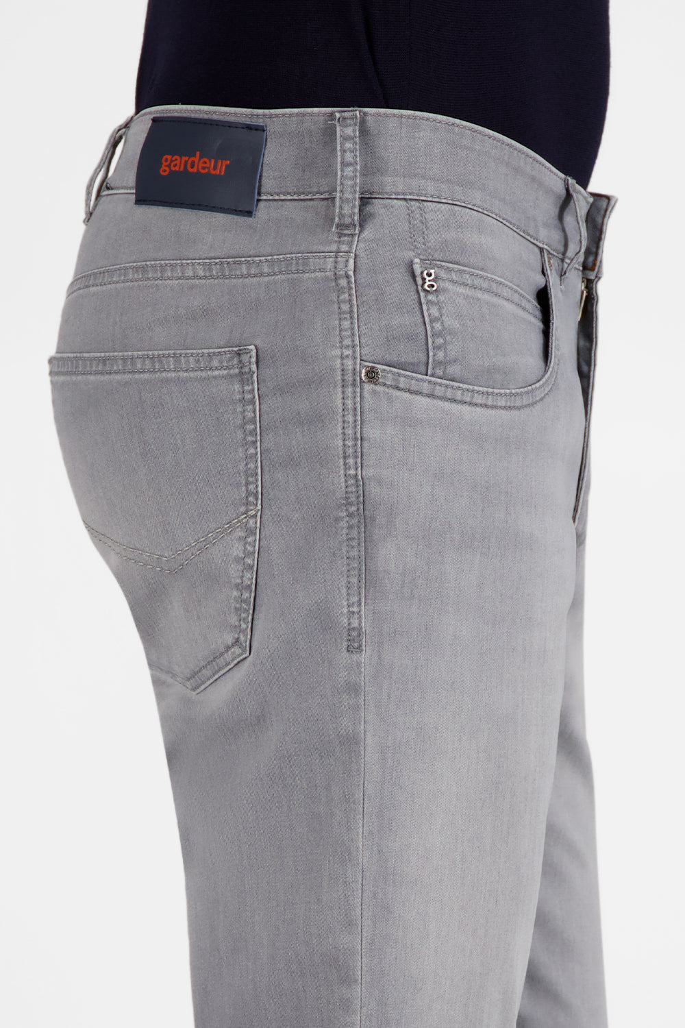 Gardeur Men Herren Hose BRADLEY-1 - Modern Fit - BRADLEY-1-470771-7196 - pavement used - Grau