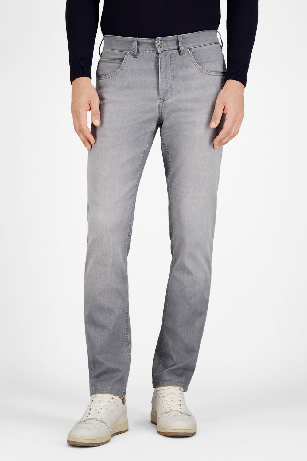 Gardeur Men Herren Hose BRADLEY-1 - Modern Fit - BRADLEY-1-470771-7196 - pavement used - Grau