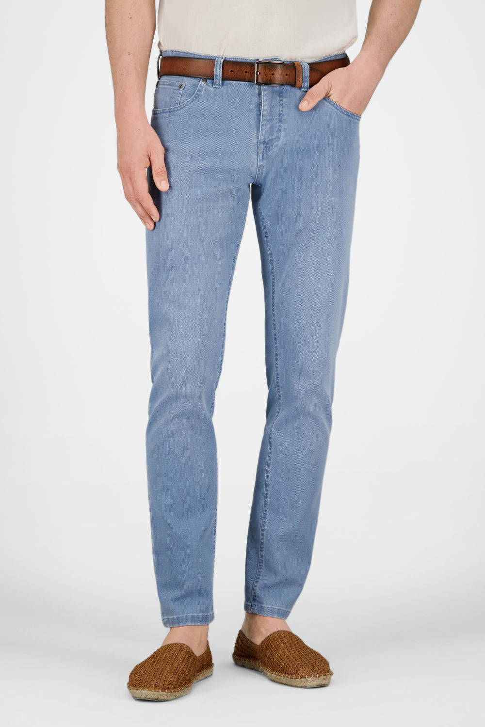 Gardeur Men Herren Hose SANDRO - Slim Fit - SANDRO-471331-7264 - hellblau - Blau