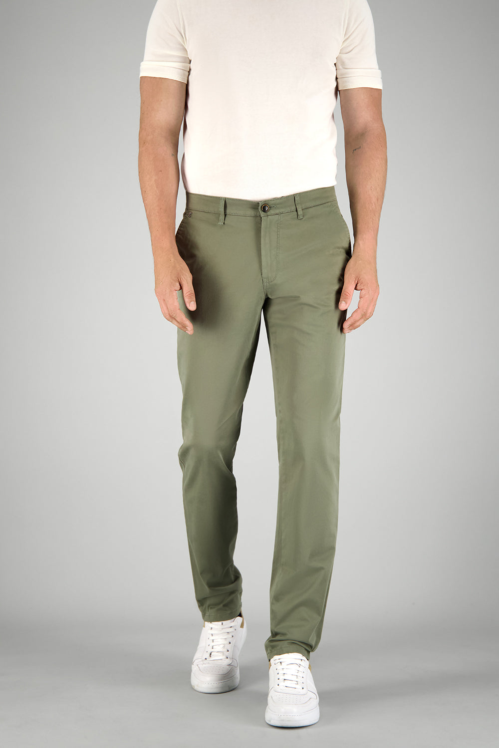 Gardeur Men Herren Jeans BENITO - Modern Fit - BENITO-411361-1074 - khaki - Grün