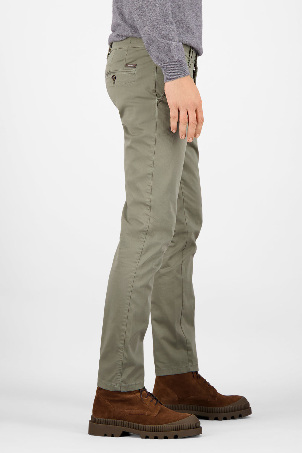 Gardeur Men Herren Hose SEVEN-1 - Slim Fit - SEVEN-1-411361-1074 - khaki - Grün