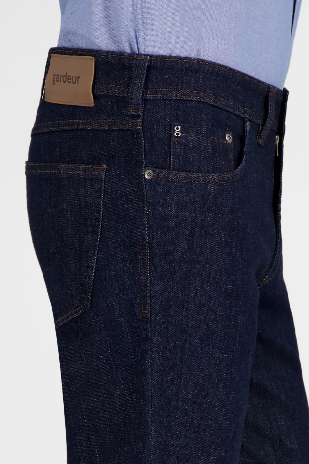 Gardeur Men Herren Jeans NEVIO-11 - Regular Fit - NEVIO-11-470181-169 - rinse - Blau