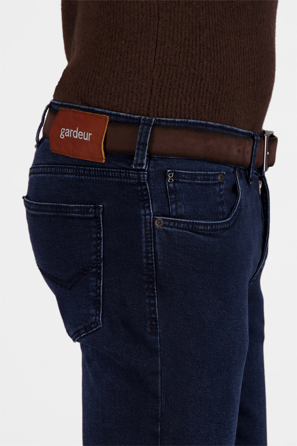 Gardeur Men Herren Hose SANDRO - Slim Fit - SANDRO-470731-169 - rinse - Blau