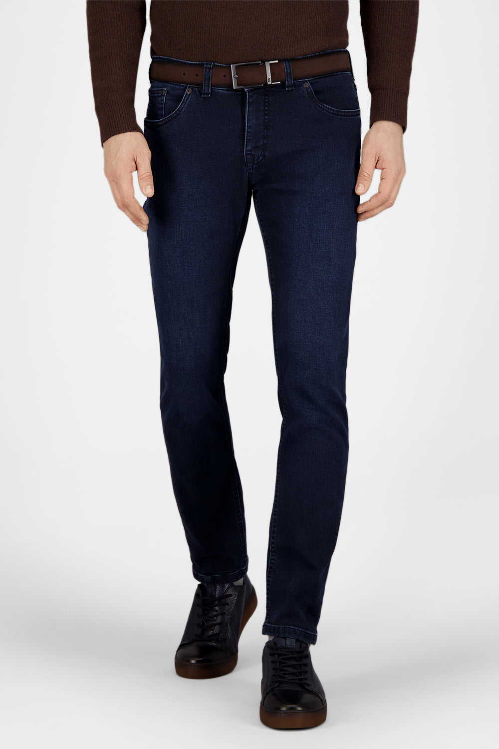 Gardeur Men Herren Hose SANDRO - Slim Fit - SANDRO-470731-169 - rinse - Blau