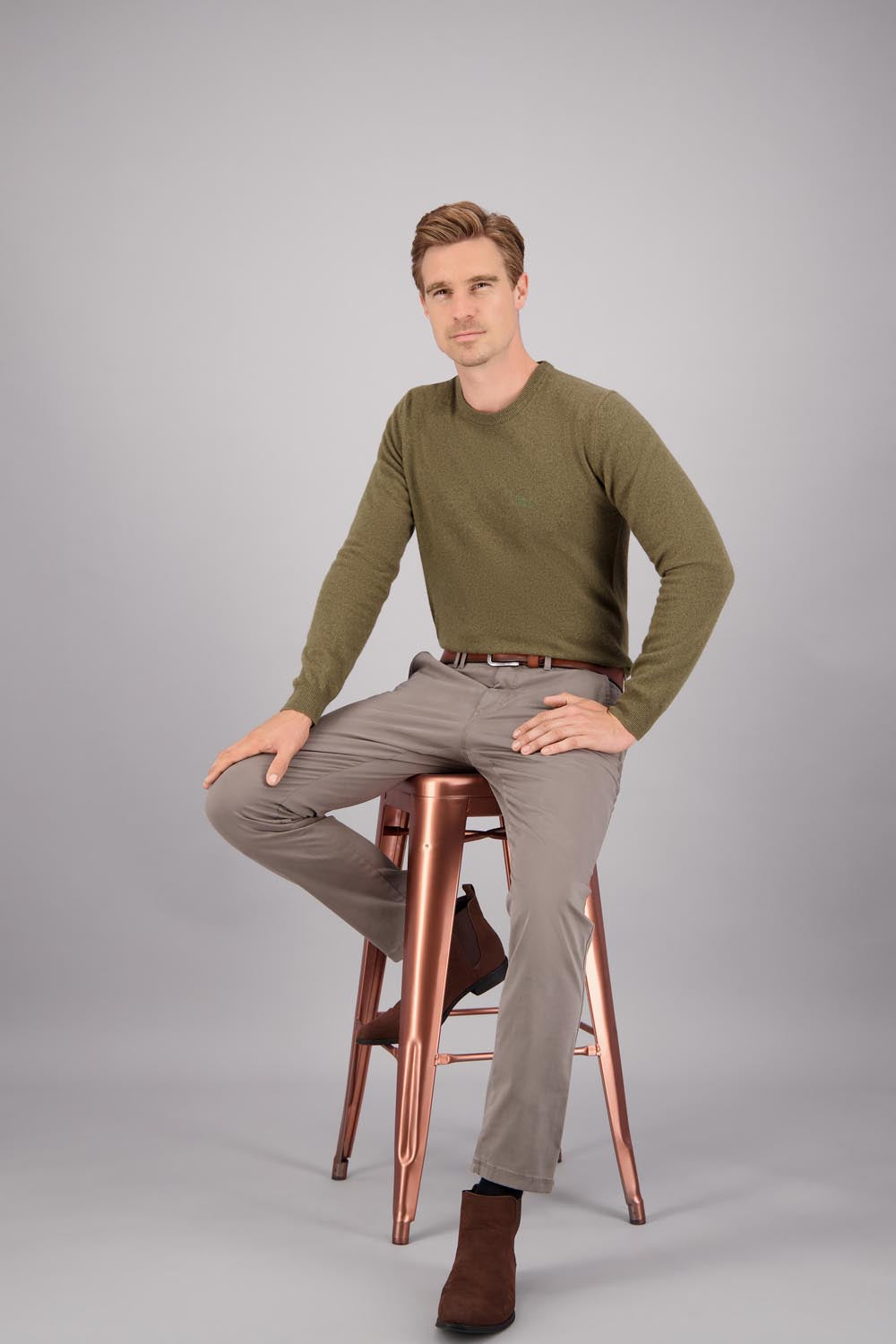 Gardeur Men Herren Hose SEVEN-1 - Slim Fit - SEVEN-1-411361-20 - dunkelbeige - Beige