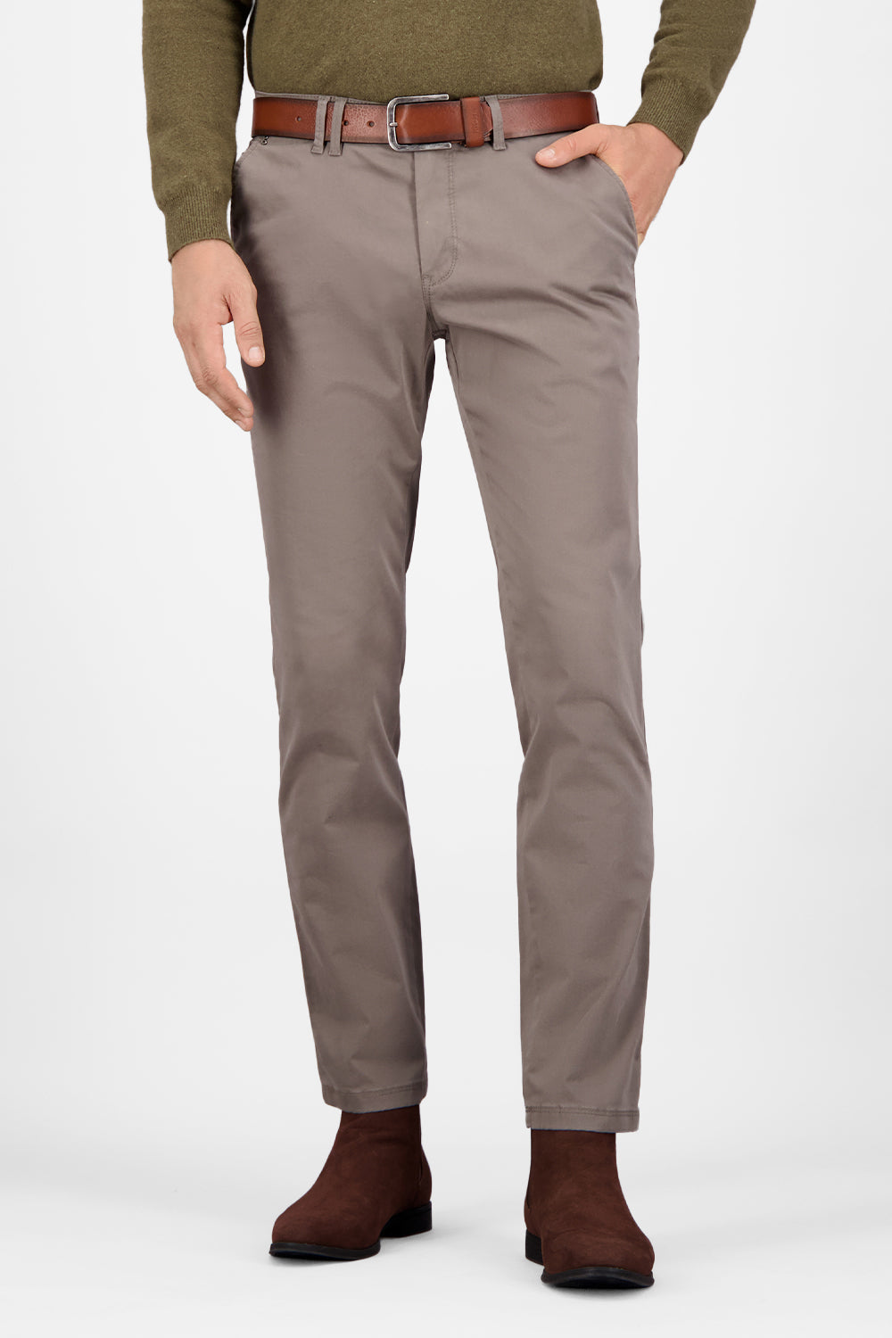 Gardeur Men Herren Hose SEVEN-1 - Slim Fit - SEVEN-1-411361-20 - dunkelbeige - Beige