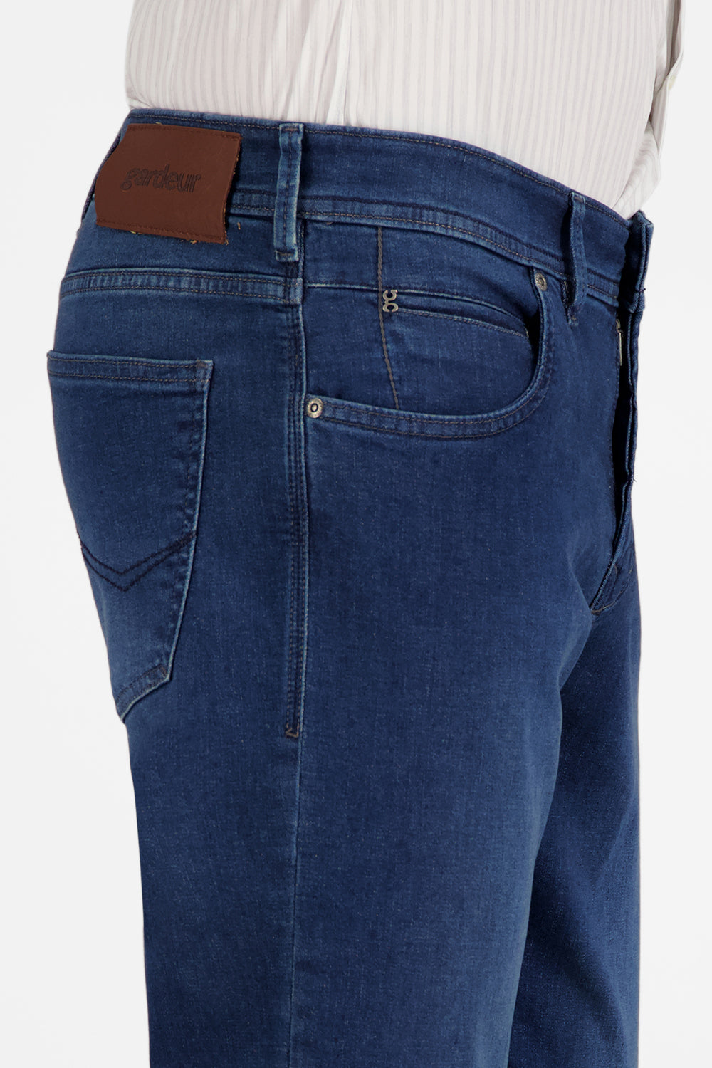 Gardeur Men Herren Jeans BRADLEY - Modern Fit - BRADLEY-470881-267 - stone - Blau