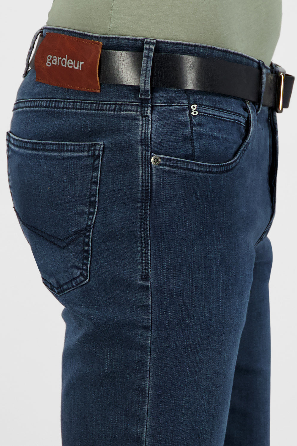 Gardeur Men Herren Jeans BRADLEY - Modern Fit - BRADLEY-470881-268 - dark stone - Blau