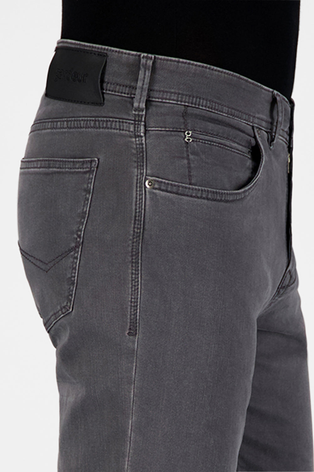 Gardeur Men Herren Jeans BRADLEY - Modern Fit - BRADLEY-470881-296 - anthrazit - Grau