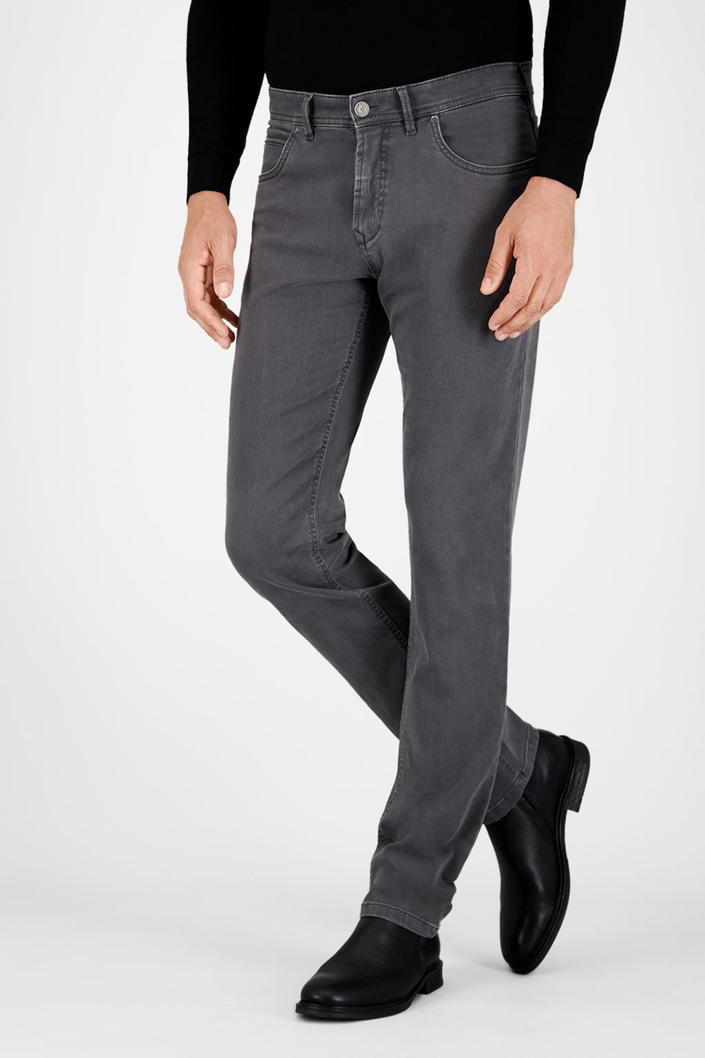 Gardeur Men Herren Jeans BRADLEY - Modern Fit - BRADLEY-470881-296 - anthrazit - Grau