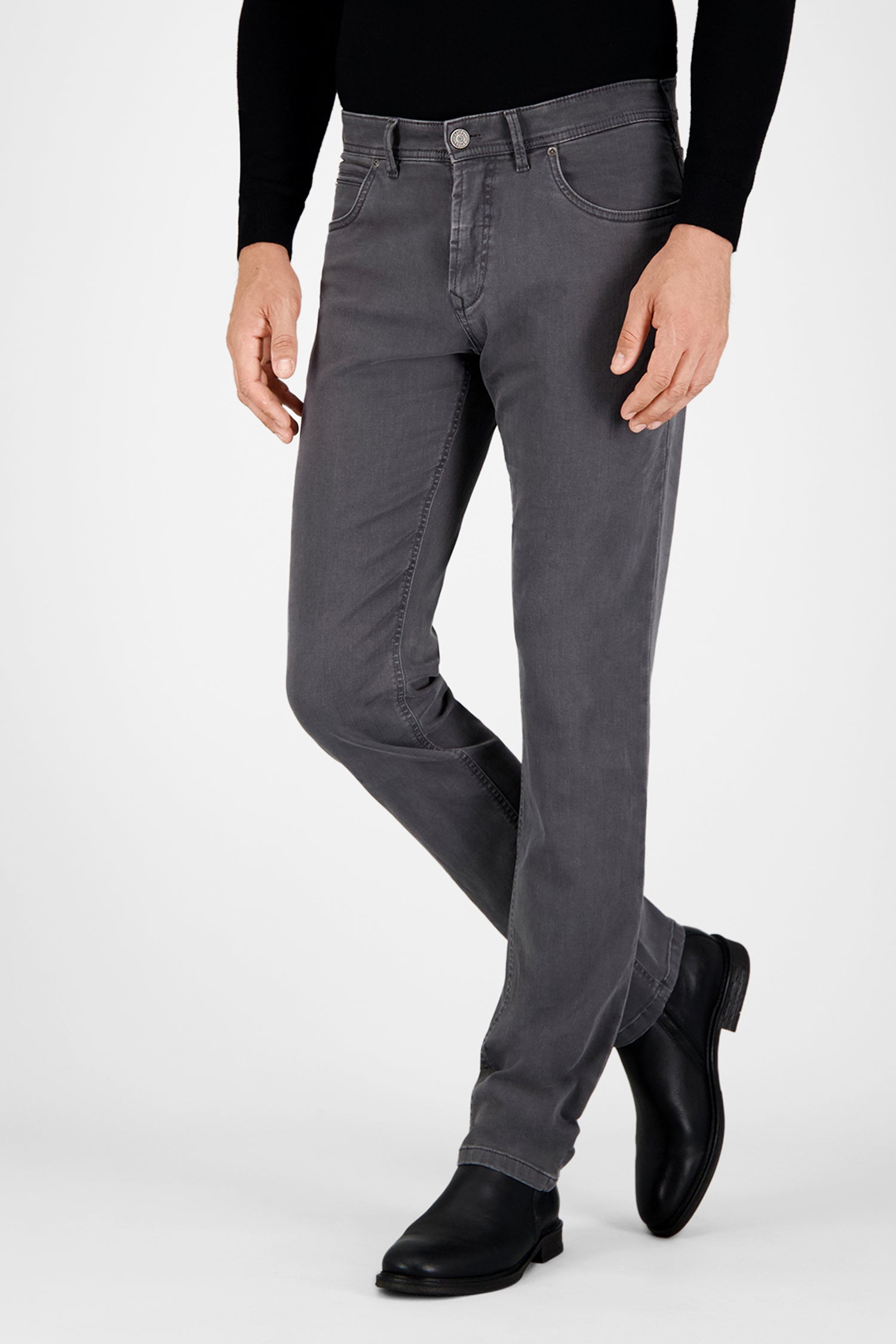 Gardeur Men Herren Jeans BRADLEY - Modern Fit - BRADLEY-470881-296 - anthrazit - Grau