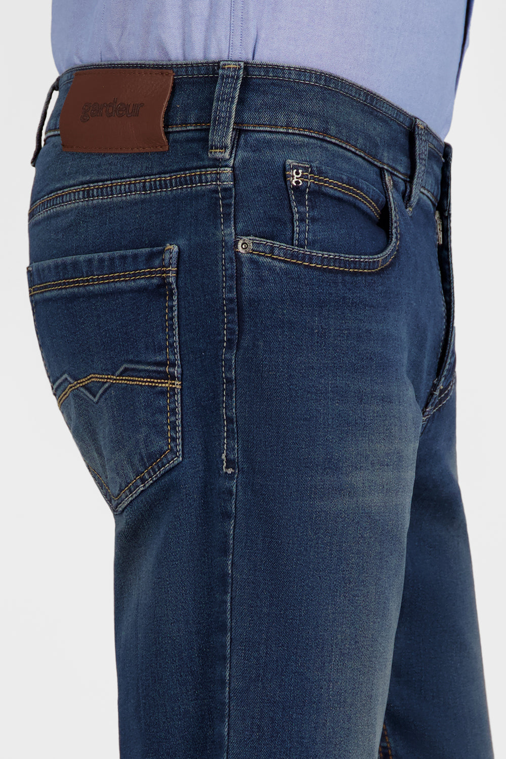 Gardeur Men Herren Jeans BATU-2 - Modern Fit - BATU-2-71001-68 - marine - Blau