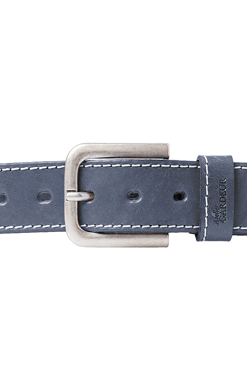 Gardeur Men Herren Gürtel HG-001-49298 in blau -100% Leder