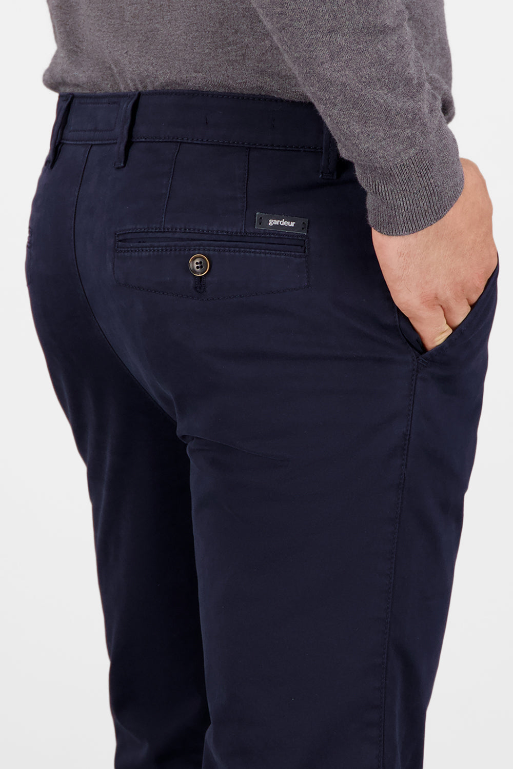 Gardeur Men Herren Hose SEVEN-1 - Slim Fit - SEVEN-1-411361-68 - marine - Blau