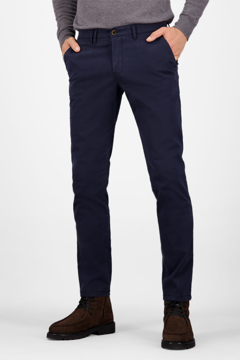 Gardeur Men Herren Hose SEVEN-1 - Slim Fit - SEVEN-1-411361-68 - marine - Blau