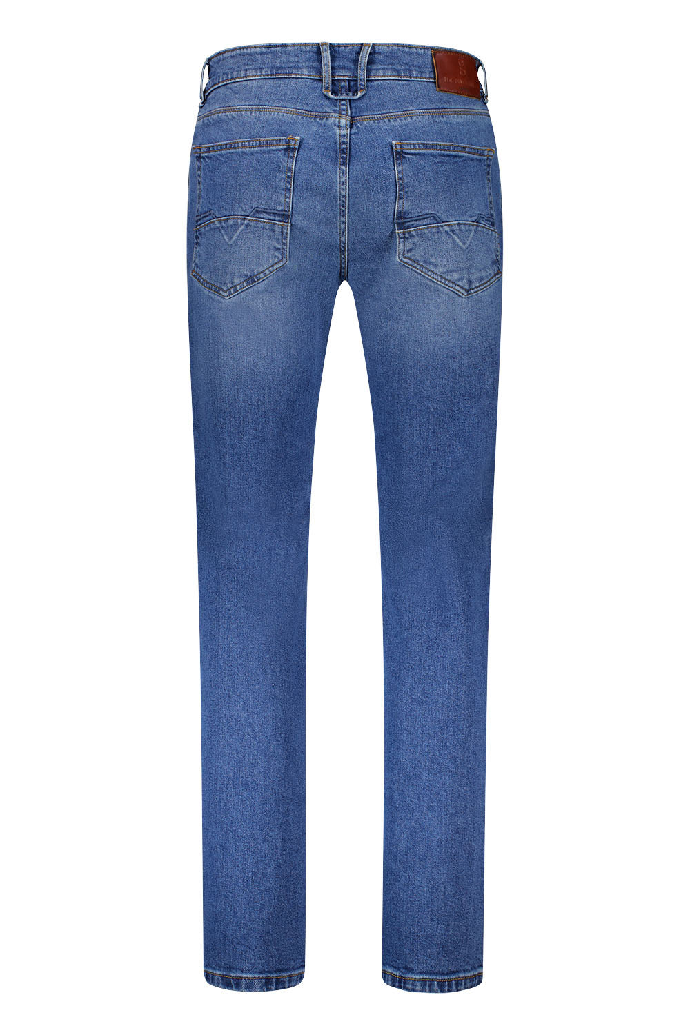 Gardeur Men Herren Hose BENNET - Modern Fit - BENNET-471021-7167 - stone used - Blau