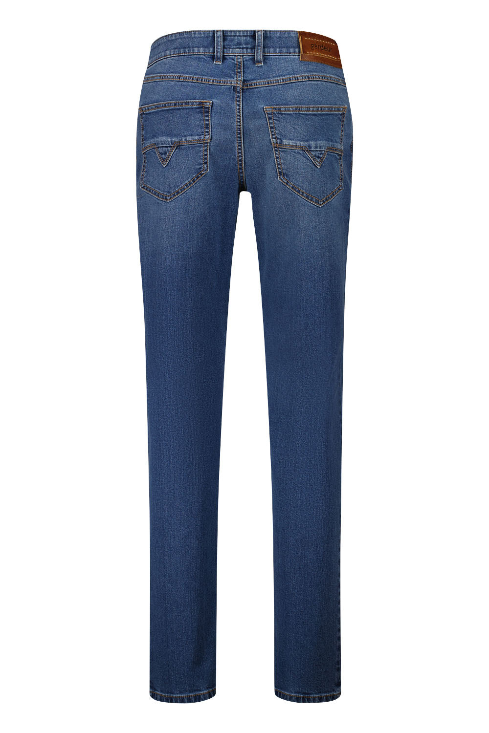 Gardeur Men Herren Hose NEO - Regular Fit - NEO-471221-7167 - stone used - Blau