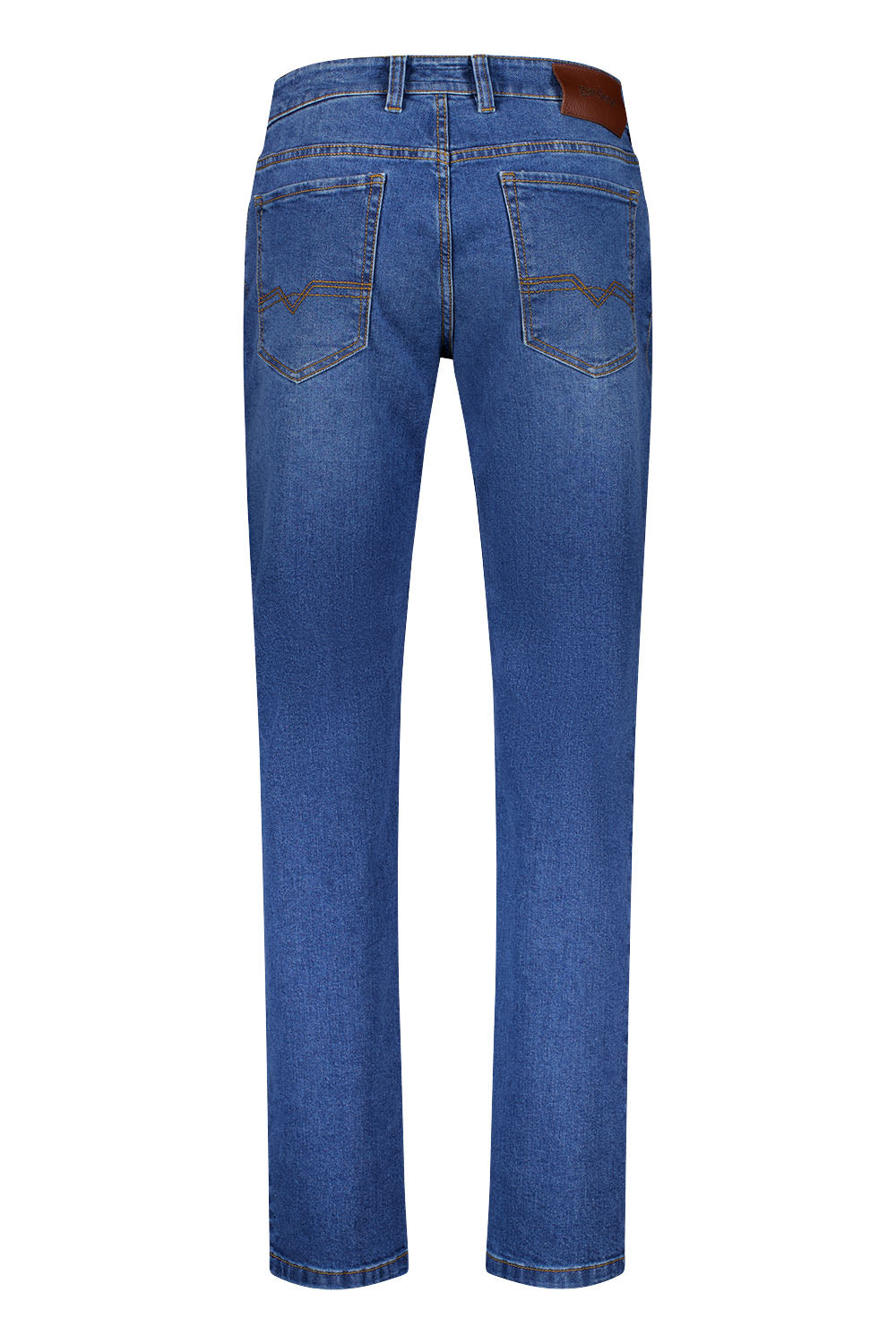 Gardeur Men Herren Jeans NEVIO-20 - Regular Fit - NEVIO-20-472471-7167 - stone used - Blau
