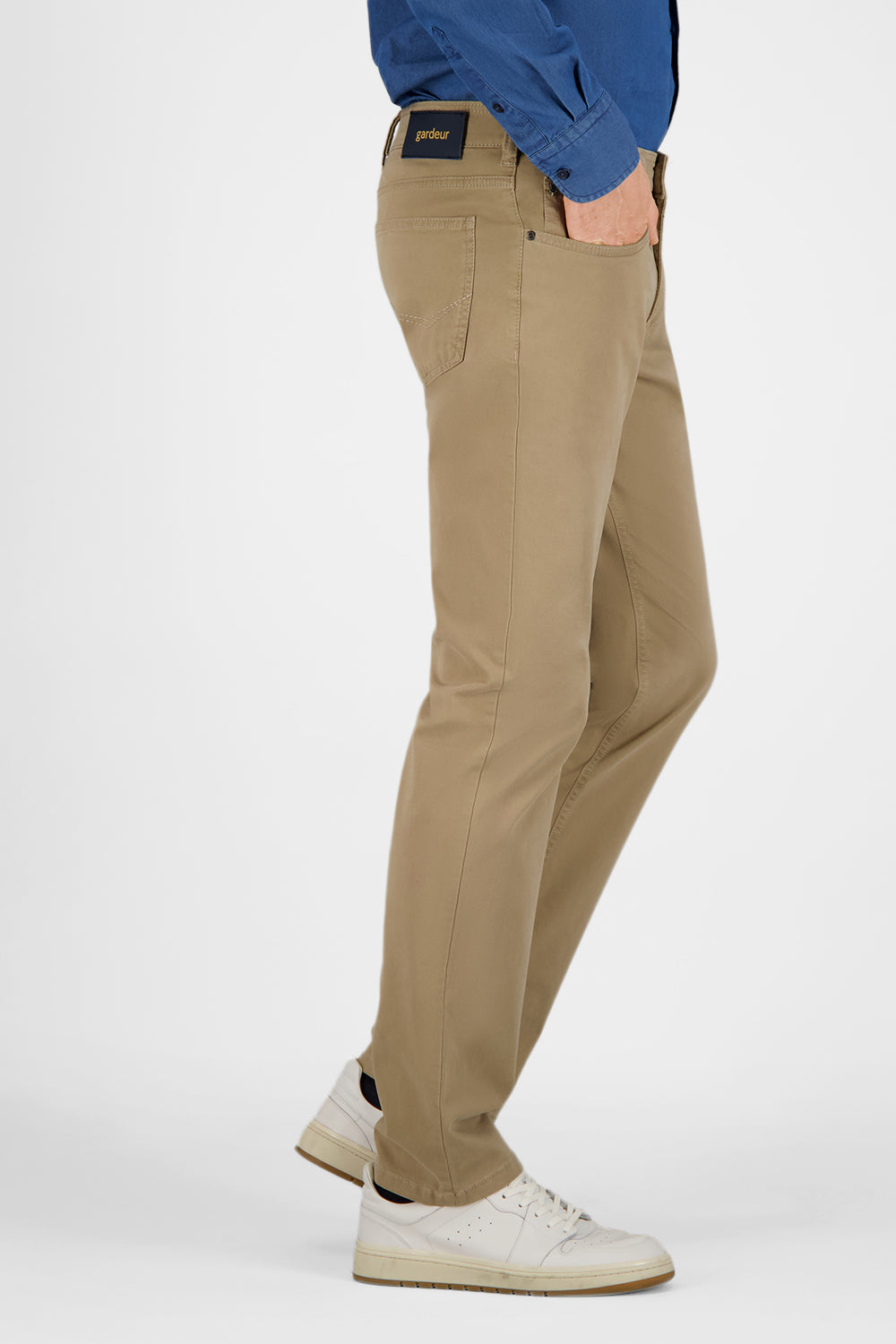 Gardeur Men Herren Hose BILL-3 - Modern Fit - BILL-3-418861-1017 - sand - Beige