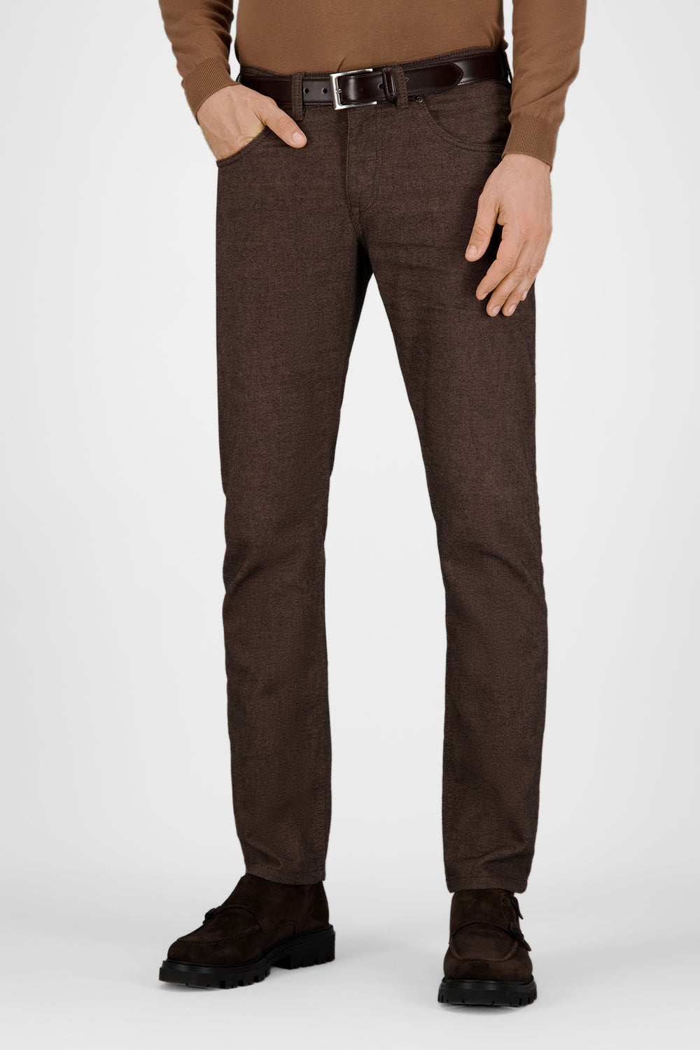 Gardeur Men Herren Hose BILL-3 - Modern Fit - BILL-3-411531-1025 - braun - Beige
