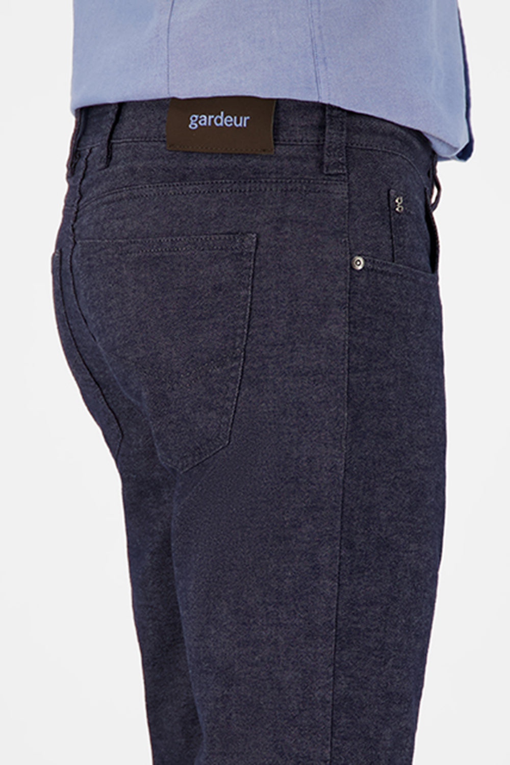 Gardeur Men Herren Hose BILL-3 - Modern Fit - BILL-3-411531-1067 - marine - Blau