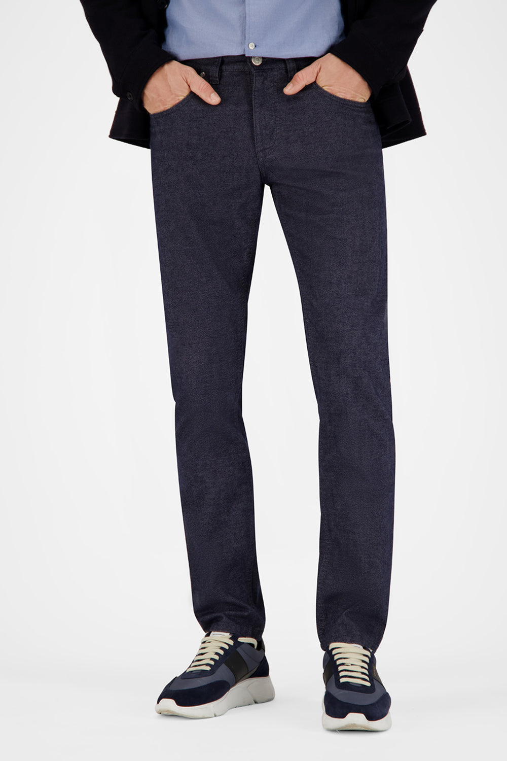 Gardeur Men Herren Hose BILL-3 - Modern Fit - BILL-3-411531-1067 - marine - Blau