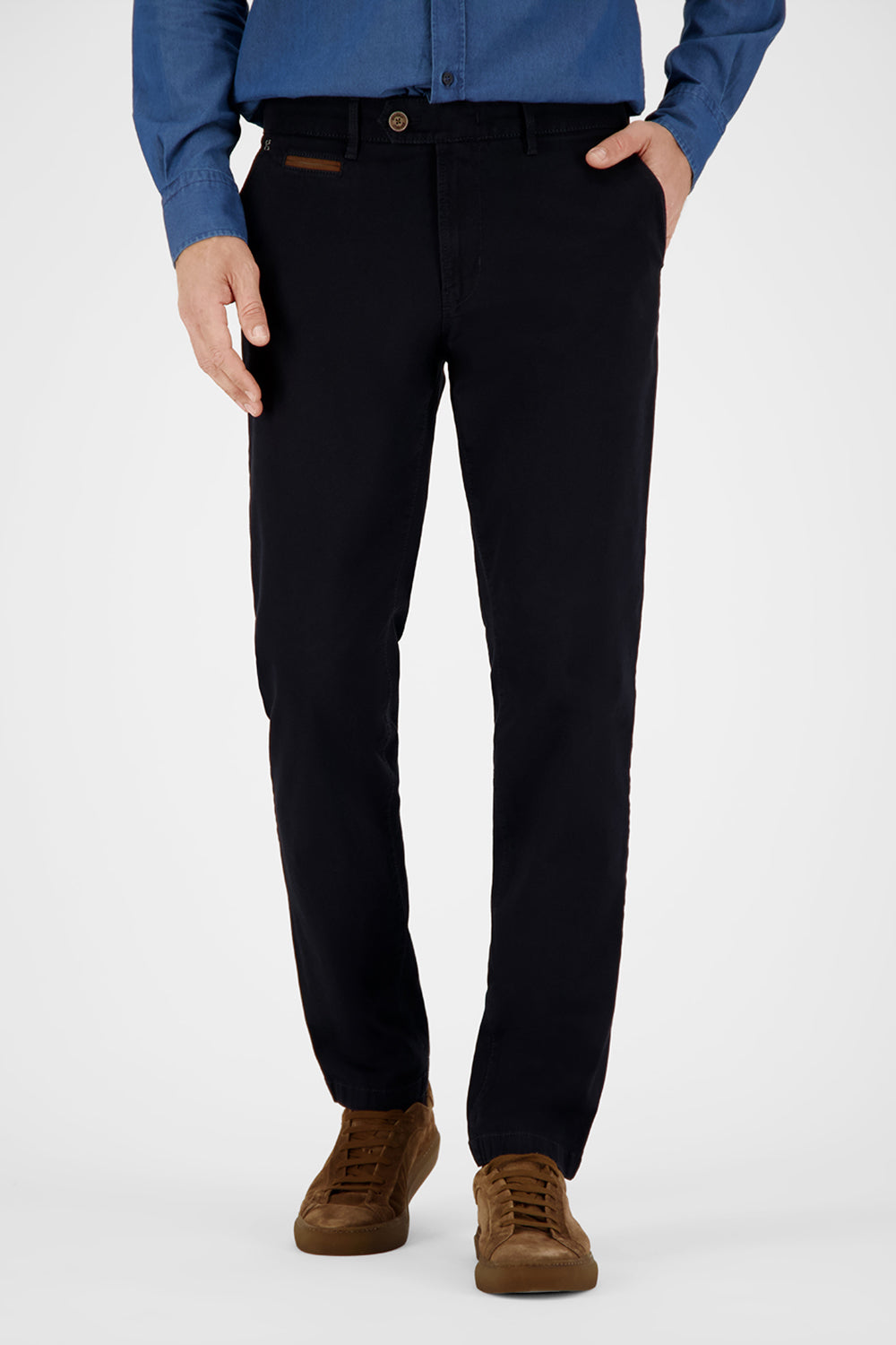 Gardeur Men Herren Hose BENNY-3 - Modern Fit - BENNY-3-418861-1069 - dunkelmarine - Blau
