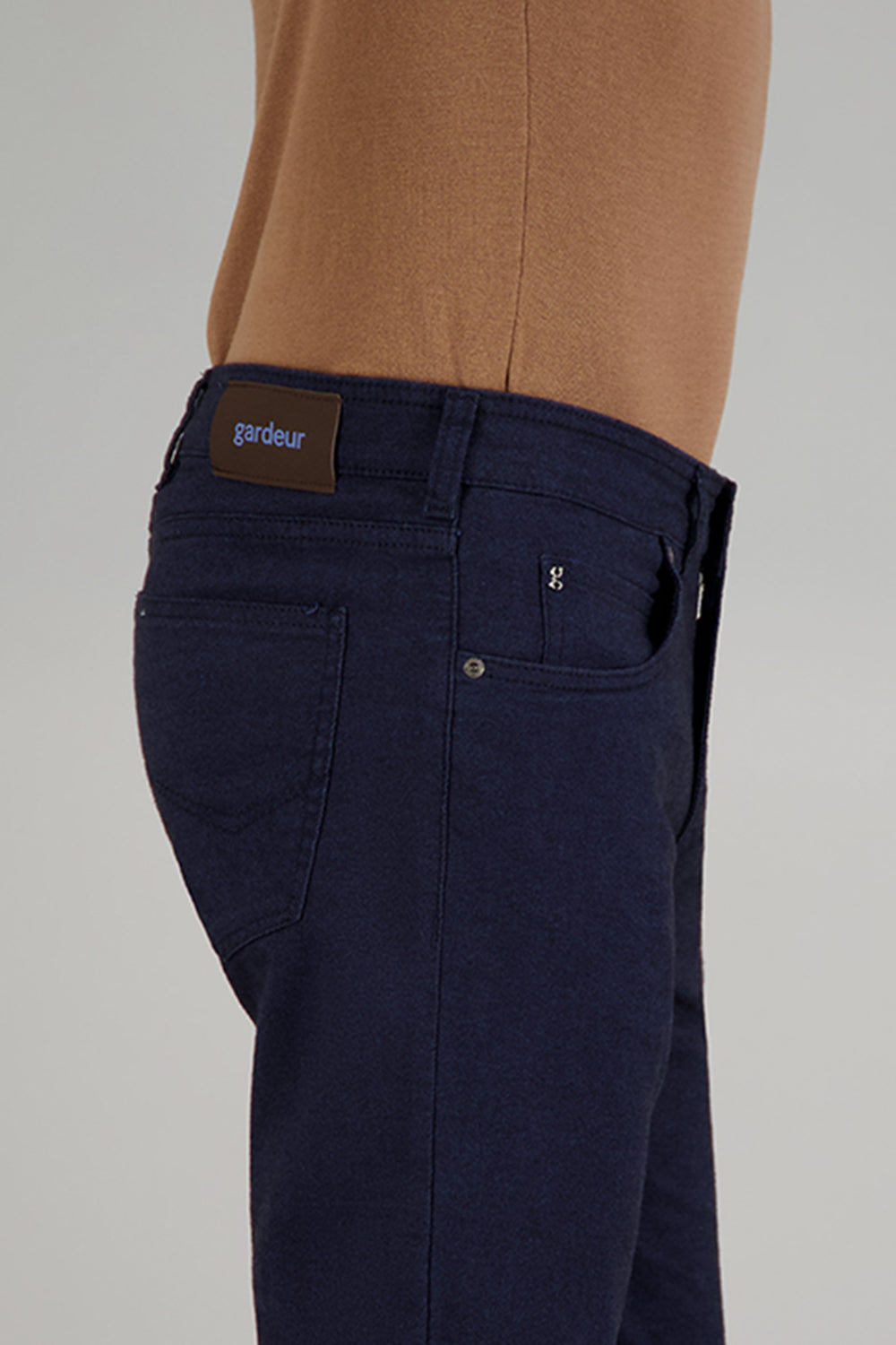 Gardeur Men Herren Hose BILL-3 - Modern Fit - BILL-3-411531-1069 - dunkelmarine - Blau