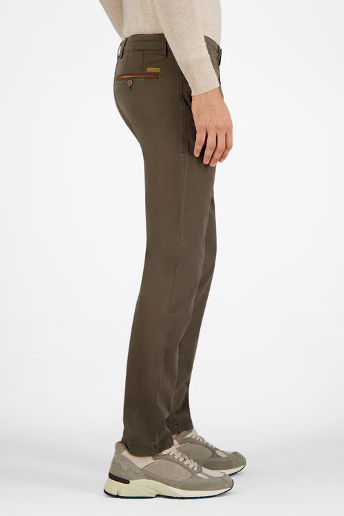 Gardeur Men Herren Hose BENNY-3 - Modern Fit - BENNY-3-418861-1074 - khaki - Grün