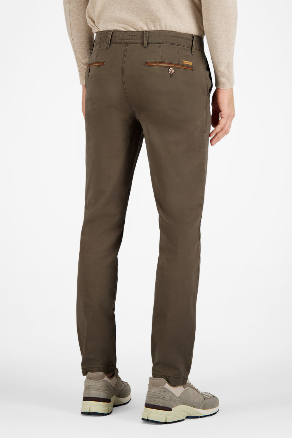 Gardeur Men Herren Hose BENNY-3 - Modern Fit - BENNY-3-418861-1074 - khaki - Grün